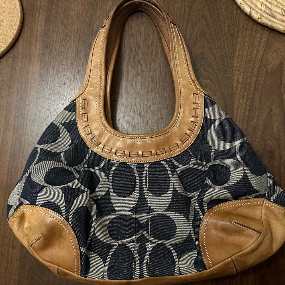 Coach Ergo signature denim
